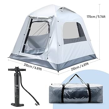 Amazon.com : Easy Setup Inflatable Tents for Camping, Blow